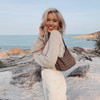 V-Neck Drawstring Ruched  Crop Tops