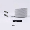 1 Pair Magnetic Shoelaces Elastic No Tie Shoe