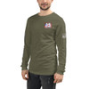 The 45 American Patriot - Premium Men's Long Sleeve Crew Tee