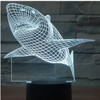 3D LED Shark with 7 Colors