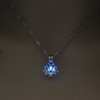 Glowing Lotus Pendant