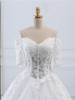 Luxury Lace Vestidos de Novia Ball Gown Wedding Dress 2020 Long Train Princess Quality Wedding Bride Dress