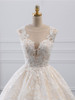 Luxury Lace Vestidos de Novia Ball Gown Wedding Dress 2020 Long Train Princess Quality Wedding Bride Dress