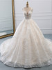 Luxury Lace Vestidos de Novia Ball Gown Wedding Dress 2020 Long Train Princess Quality Wedding Bride Dress