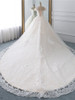 Luxury Lace Beading Long Train Ball Gown Wedding Dress 2020 Vestidos de Novia Princess Wedding Bride Dress