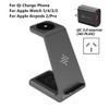 QI 10W Fast Charge 3 in 1 Wireless Charger Station