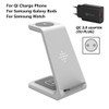 QI 10W Fast Charge 3 in 1 Wireless Charger Station