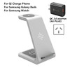 QI 10W Fast Charge 3 in 1 Wireless Charger Station