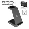 QI 10W Fast Charge 3 in 1 Wireless Charger Station