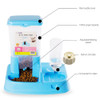 Two In One Automatic Pet Food Feeder Bowl