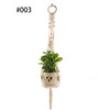 Handmade macrame flower pot hanger