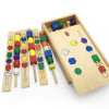 Montessori  Children Toys Chromatic  Bead