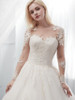 long Sleeve Wedding Dress 2021 Long Train Vestidos De Novia Princess Bridal Gowns Plus Size abito da sposa Real Photos