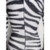 Stretch Zebra Bodysuit/Jumpsuit Sexy Dance Costume