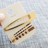 3Pcs/Set Metal Pearls Hair Clips For Women Hairbands Comb Bobby Pin Barrettes Hairpins Headwear Hair Accessories Styling Tools