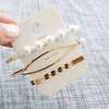3Pcs/Set Metal Pearls Hair Clips For Women Hairbands Comb Bobby Pin Barrettes Hairpins Headwear Hair Accessories Styling Tools