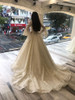 onlybridals Gown V-Neck Long Sleeve Exquisite Lace Wedding Dress Bridal Gown