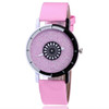 Leather Wristwatches Fashion Creative Watch Women Men Quartz Watch