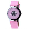 Leather Wristwatches Fashion Creative Watch Women Men Quartz Watch