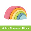 Montessori Creative Rainbow Building Blocks