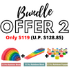 Montessori Creative Rainbow Building Blocks