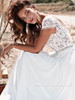 onlybridals Bohemian Wedding Dress Vintage Lace Boho 2021 A-Line Simple Beach Bridal Gowns Chiffon Floor Length V-Neck onlybridals Bohemian Wedding Dress Vintage Lace Boho 2021 A-Line Simple Beach Bridal Gowns Chiffon Floor Length V-Neck