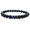Moonstone Lava Bracelet