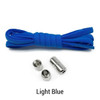 Elastic No Tie Shoelaces with Metal Lock Round End
