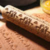 Ultimate Christmas Rolling Pin™ - Christmas Embossed Wood Rolling Pin Ultimate Christmas Rolling Pin™ - Christmas Embossed Wood Rolling Pin