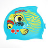 New Kids Children Waterproof Swim Cap Cartoon Animal Swimming Pool Beach Silicone Caps Hat Protect Ears Long Hair For Boys Girls