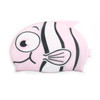 Cartoon Swimming caps Boys Girls children ear protect Silicone Waterproof kids piscina Swim Pool cap Lovely fish Diving hat