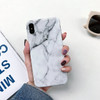 Marble Case on For Coque iphone 7 XS MAX Case Soft TPU
