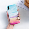 Marble Case on For Coque iphone 7 XS MAX Case Soft TPU