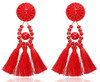 Luxury  Beads Tassel Earrings