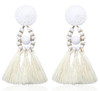 Luxury  Beads Tassel Earrings
