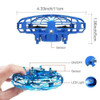 Mini Drone UFO Toys Infrared Sensing Control Hand Flying Aircraft Quadcopter