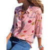 2020 New Fashion Print Women Blouses