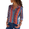2020 New Fashion Print Women Blouses