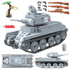 462PCS WW2 War Military Building Blocks Tank Soviet Union BT-7L Light Tank Army Soldiers Figures Blocks Toys for Boys
