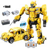 1124pcs City Mechanical Hornet Robot Vehicle Building Blocks Technics RC Remote Deformation Car Bricks Toys for Boys