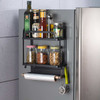 Kitchen Organizer Refrigerator Rack Side Shelf