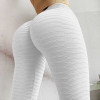 SVOKOR Solid Stripe Women Leggings High Waist Hip Fitness Leggings Fashion Push Up Workout Pants Running Breathable