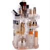Round and Square Make Up Organizer 360-degree Rotating Cosmetic Storage Organizer