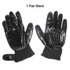 Pet Deshedding Grooming Gloves