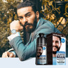 Permanent beard dye shampoo for men