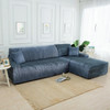 Lerinee Sofa Cover - Corner Sofa Covers for living room Elastic Spandex Slipcovers Couch Cover Stretch Sofa Towel L shape Need Buy 2piece