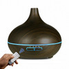 Electric 550ML Aroma Diffuser Ultrasonic Air Humidifier LED Lamp Aromatherapy Mist Maker Remote Control Essential Oil Diffuser
