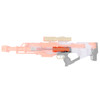 Worker MOD Upgrade Spring 1.8  Coil Metal Silver for Nerf Ultra Pharaoh Blaster Toy