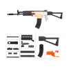 Worker Mod DIY Imitation AK-12 Kits No.153B-01 kits (AK Stock) 3D Printed for Nerf Stryfe Modify Toy
