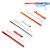 Worker Mod Stefan Breech Short DartsTube Kit High Power Type Metal for Prophecy-R Blaster Nerf Modify Toy